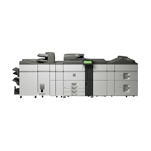 Sharp MX-6240N high-speed, high-volume, color printer, copier, mfp, scanner, fax, advanced finishing