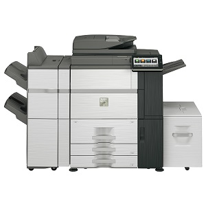 Sharp MX-7580N MFP, copier, printer, scanner, fax - high-speed/volume, advanced