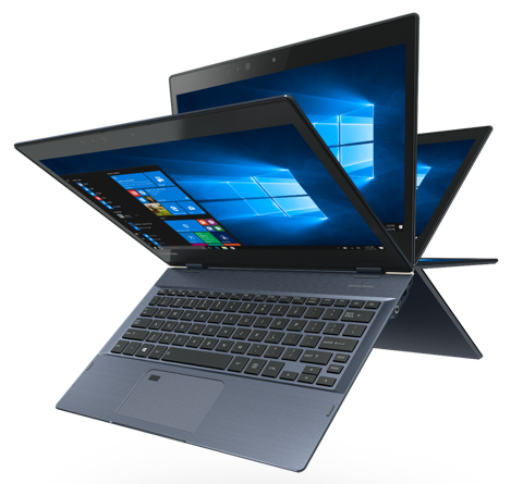 Portege X20W convertible laptop tablet elegantly engineered for business and daily working