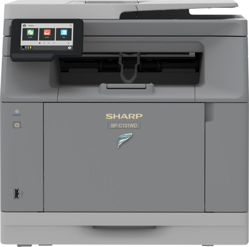Front-facing image of Sharp BP-C131WD document system